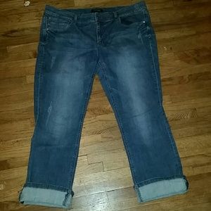 White House Black Market Crop Jeans