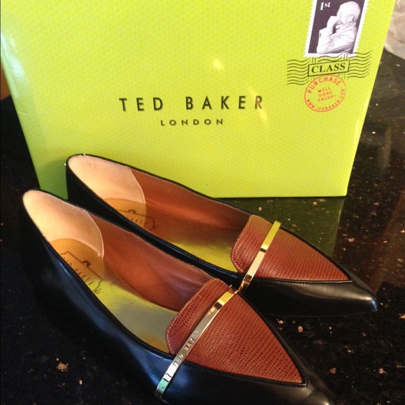 Ted Baker "Satchin" pointed toe loafers