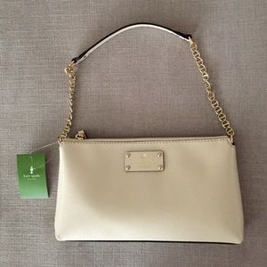 Kate Spade cream shoulder bag