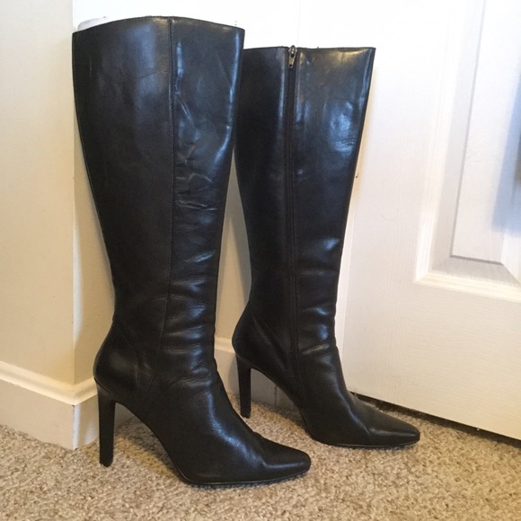 Newport News Shoes - 🌹 Newport News Black Boot Heels🌹 Newport News Shoes - 🌹 Newport News Black Boot Heels🌹