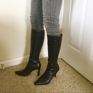 Newport News Shoes - 🌹 Newport News Black Boot Heels🌹 Newport News Shoes - 🌹 Newport News Black Boot Heels🌹