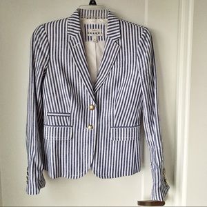 j.Crew Linen School Boy Blazer