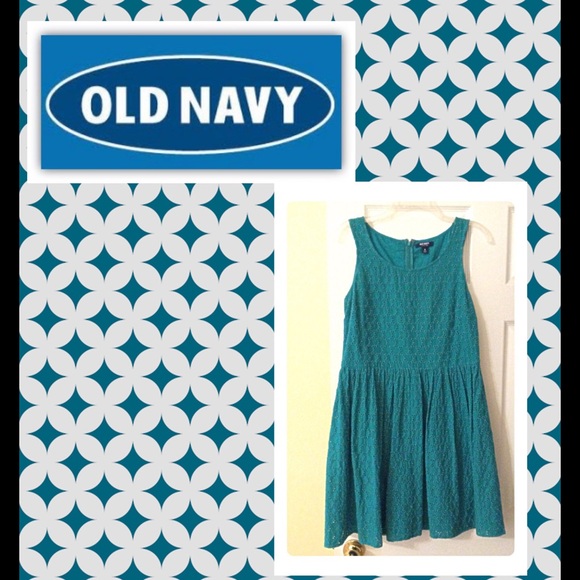 Old Navy Teal Dress