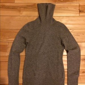 JCrew size small cashmere grey turtleneck