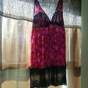 See through night gown