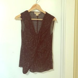 Green Micheal Kors top
