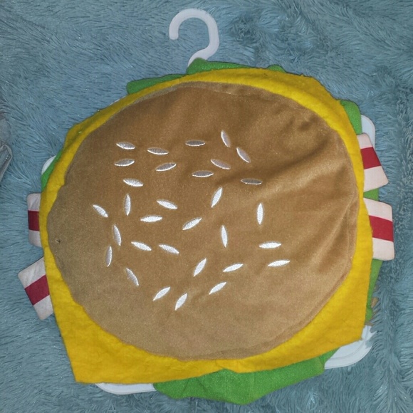 Puppy bacon burger costume