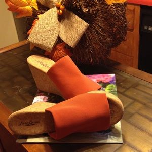 'Lucky Brand' Orange Sandals