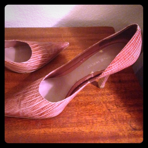 Pink heels