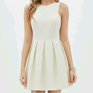 Forever 21: Damask Pattern A-Line Dress