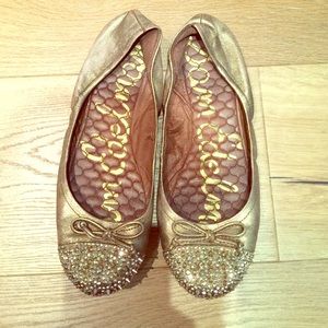 Sam Edelman studded flats. Size 8