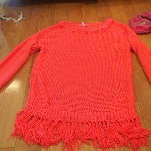 Bershka Hot pink sweater