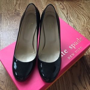 Black patent leather Kate Spade High Heels