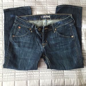 Hudson cropped jeans