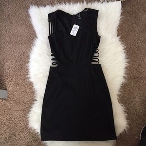 Strappy little black dress