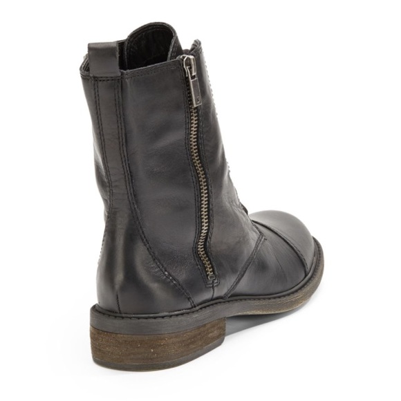 Lucky Brand Nadia black combat boots 6 - Picture 2 of 4