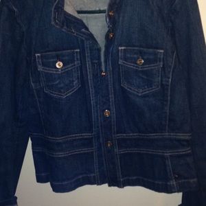Ralph Lauren Polo Jeans dark denim jacket.