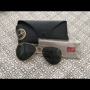 Black Polarized Ray Bans Aviators
