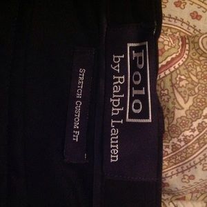 MENS!! Black polo slacks