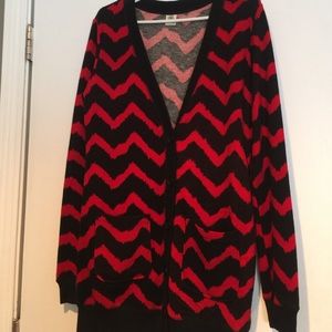 Chevron Cardigan