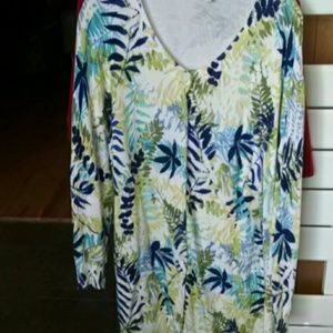 Talbots 3/4 sleeve charming cardigan