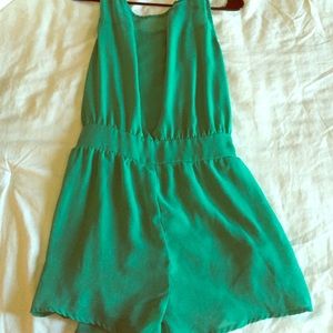 Green romper!