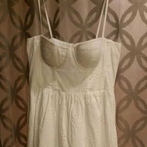 White Eyelet sundress
