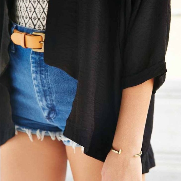 Urban Outfitters Ecote Bali Kimono Open Cardigan - Picture 2 of 4