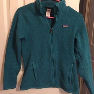Patagonia Teal Better Sweater