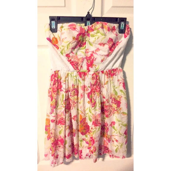 White Floral Dress