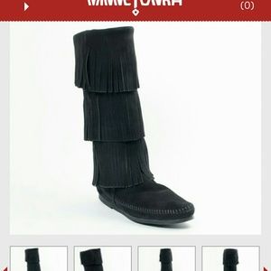 Authentic Minnetonka Moccasins boots