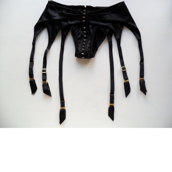 *sold on eBay *Agent provocateur Jena suspenders