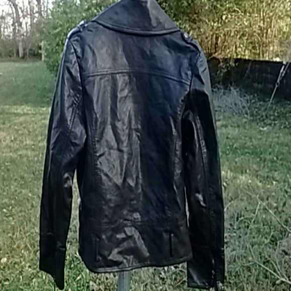 SOLD jacket with stud embellishing around neck. - Picture 2 of 6