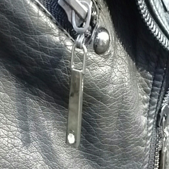 SOLD jacket with stud embellishing around neck. - Picture 3 of 6