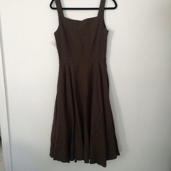 🚫SOLD: Guiltless Chocolate "Vintage" Dress 🚫 - Picture 3 of 4
