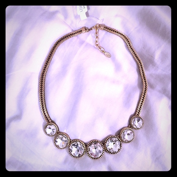 BNWT LOFT Statement Necklace