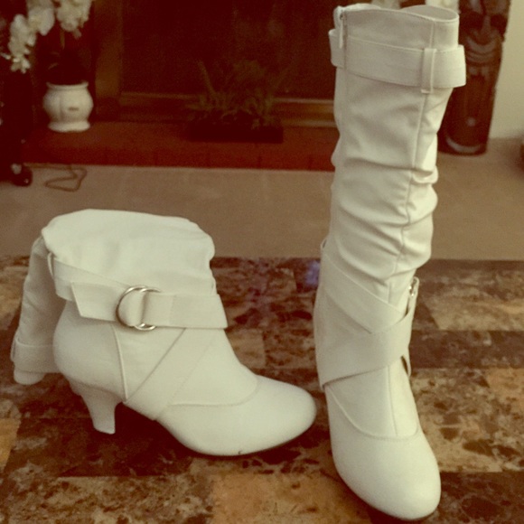 White boots