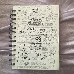 Marc Jacobs Spiral Notebook