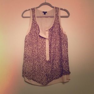 Animal Print Tank from Ann Taylor