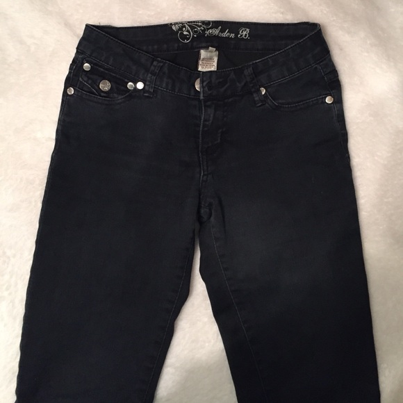Arden B black skinny jeans