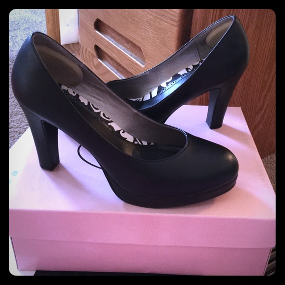Black heels