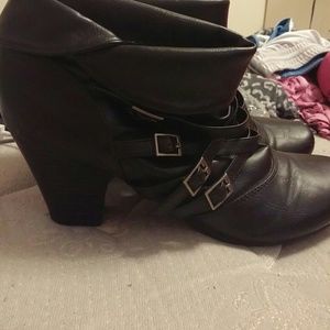 Black booties