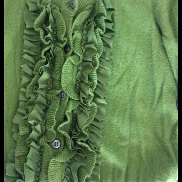 Hollister ruffle cardigan S - Picture 2 of 3