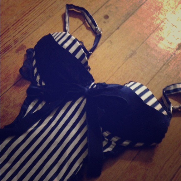 Nautical Baby Doll Lingerie Set