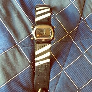 Adidas leather watch
