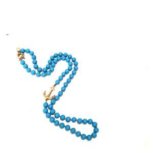 Blue Anchor J.Crew Necklace