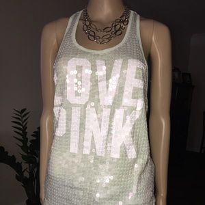 Pink tank top