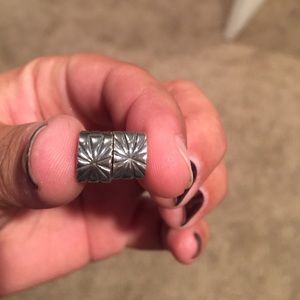 Silver Pandora Spacers (2)