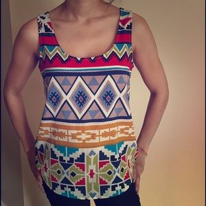 Printed Tank Top
