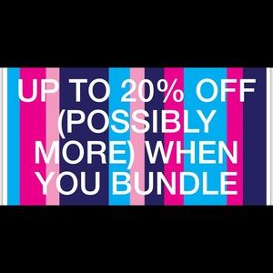 Discounts when you bundle!!